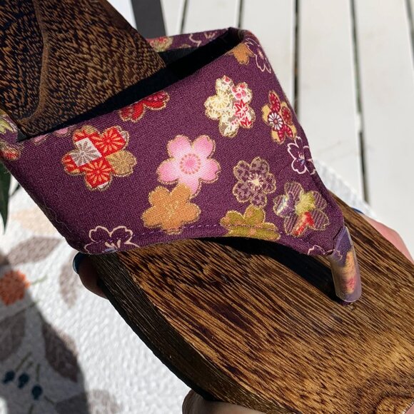 Japanese Geta Wooden Sandals NWOT - Picture 9 of 11